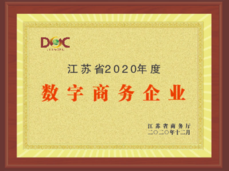 江蘇省2020年度數字商務企業